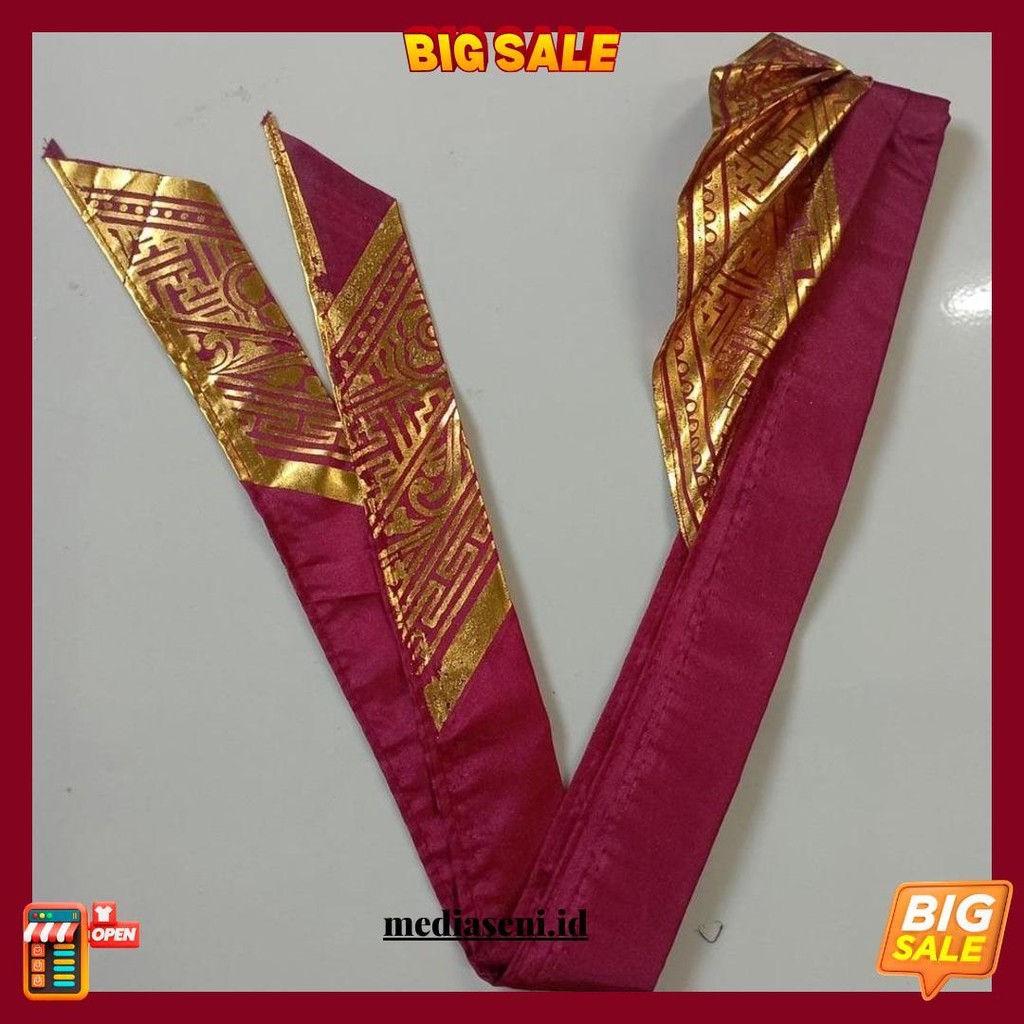 Fiulina - Udeng Bali / Ikat Bali Original Model Setengah Jadi Original Produk