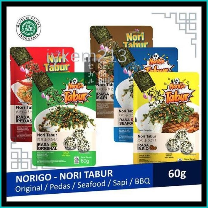 

NORI TABUR RUMPUT LAUT PANGGANG / NORIGO TABUR / NORIGO