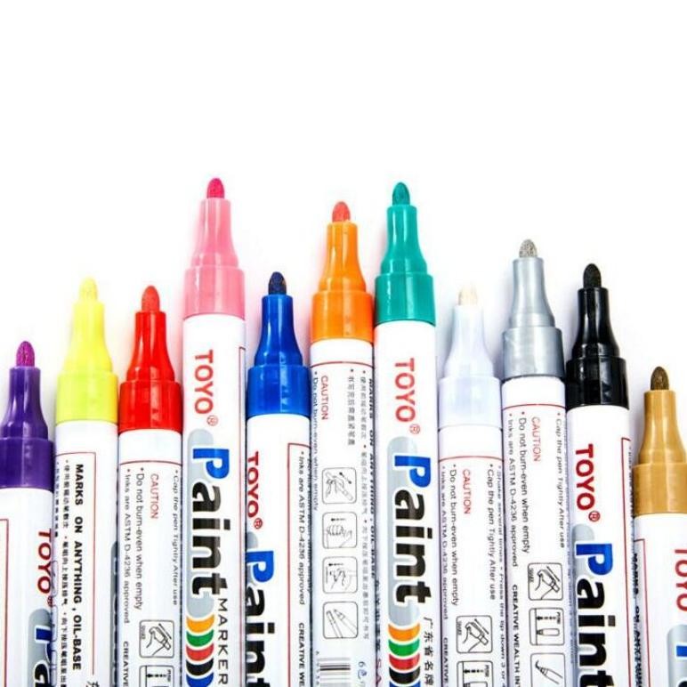 

Hemat Spidol Ban Toyo Paint Marker Toyo High Quality