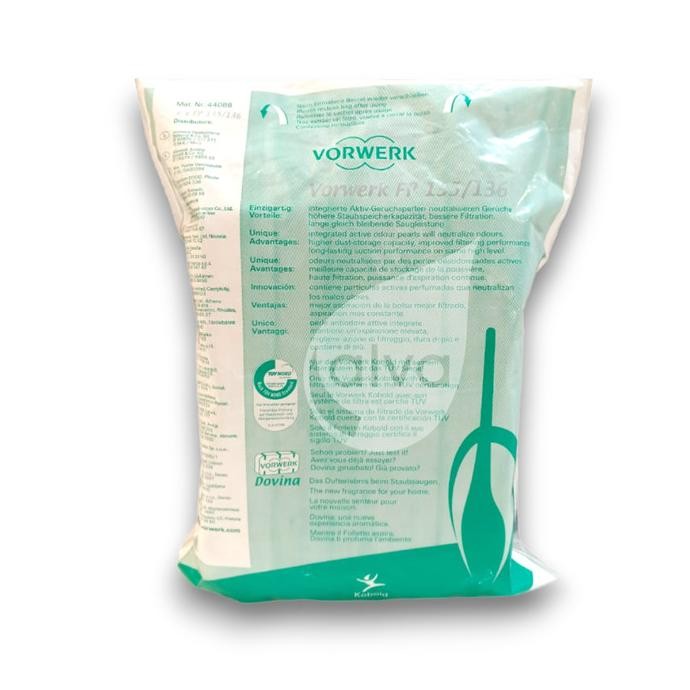 Murah Kobold Dustbag Fp 135/136  6 Pcs Untuk Vk 135 / Vk 136