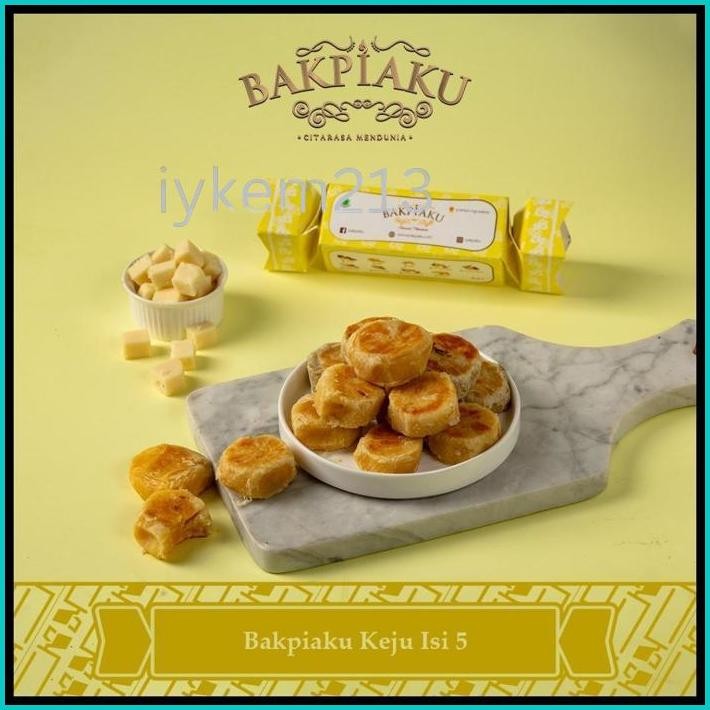 

BAKPIA BAKPIAKU KHAS JOGJA ISI 5 RASA KEJU