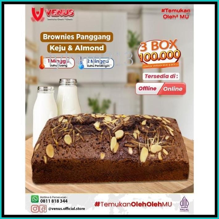 

BROWNIES PANGGANG KEJU HATURNUHUN | OLEHOLEH LEMBANG BANDUNG