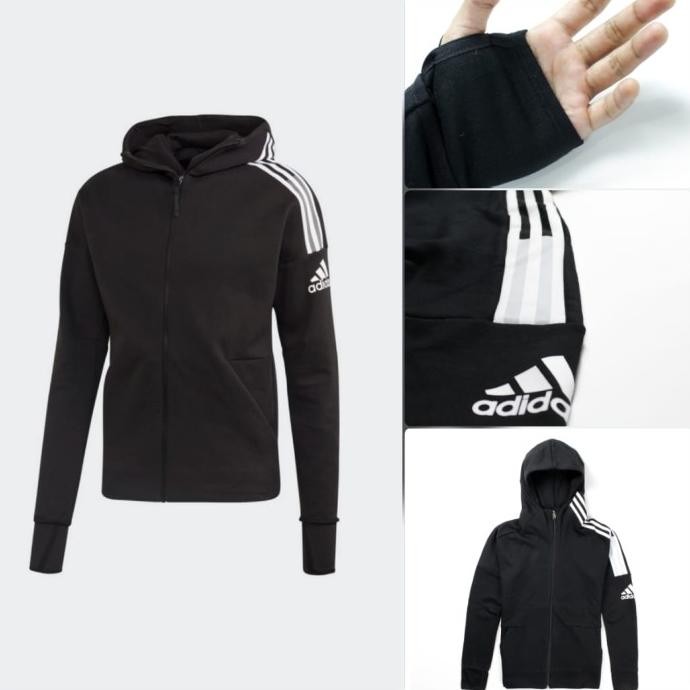 HOODIE ADIDAS ZNE WOVEN|JAKET ADIDAS ZNE FULL ZIPP|JUMPER PRIA WANITA