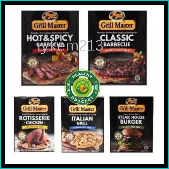 

JAY'S / JAYS GRILL MASTER MARINADE MIX /CLASSIC BARBECUE/HOT SPICY /CHIKEN / ITALIAN / STEAK BURGER JAY JAYS