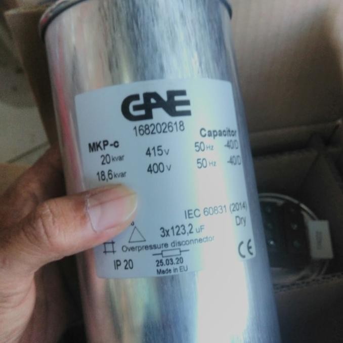 Sale Kapasitor 20Kvar /Capasitor 20Kvar/Capacitor Gae Mkpc 20Kvar/3P/415V
