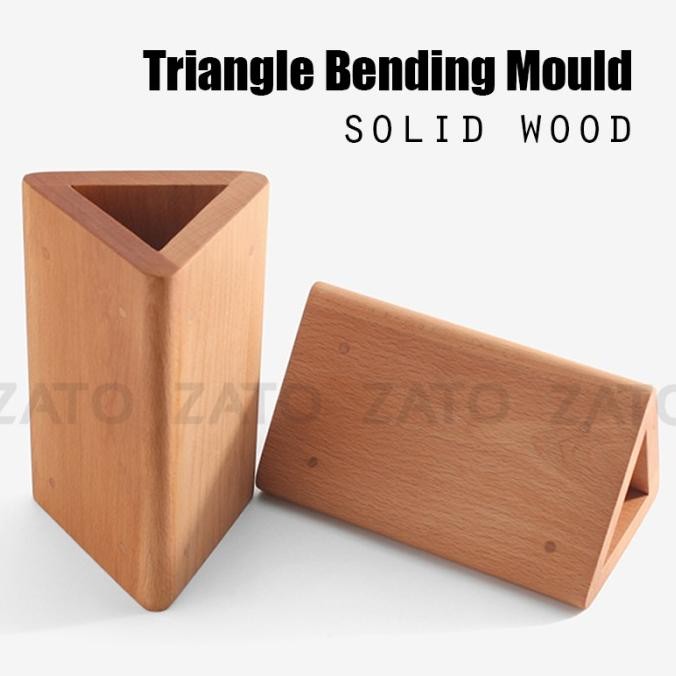 

Triangle Bending Mould Solid Wood - Leather Tools Co