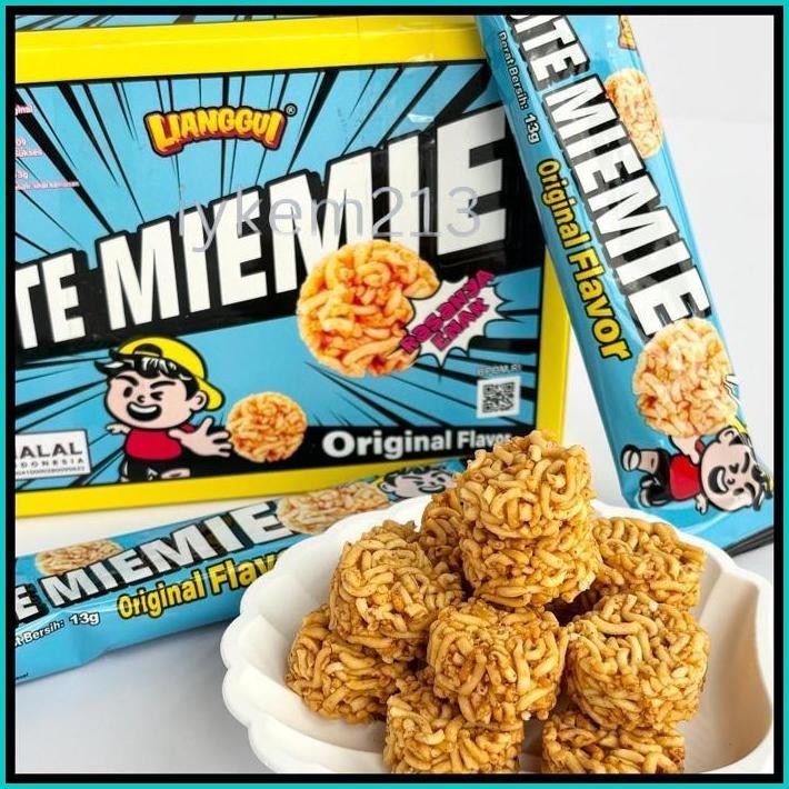 

15+15PCS LIANGGUI BITE MIEMIE BOX CAMILAN ENAK UNTUK ANAK SEKOLAH SNACK RENYAH PRAKTIS COCOK UNTUK