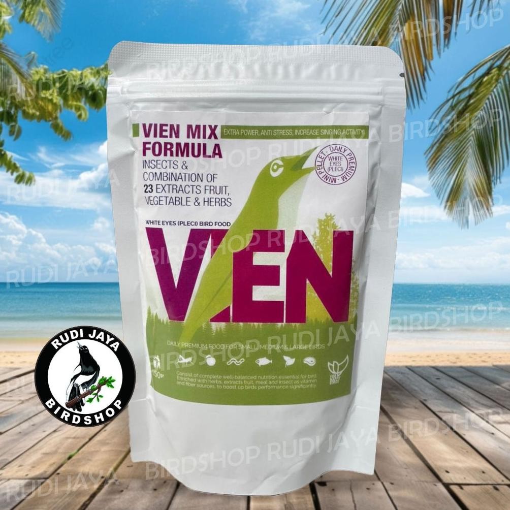 Do86 fg-80 VIEN MIX PLECI 150 GRAM VOER PROTEIN TINGGI WHITE EYE PAKAN MAKANAN BURUNG PLECI CIBLEK I