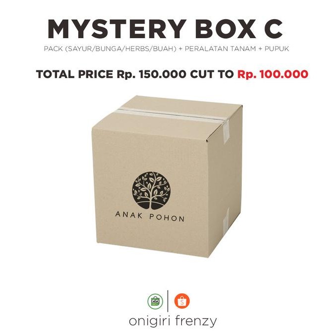 

fresh !!! Mystery Box C - by Anak Pohon