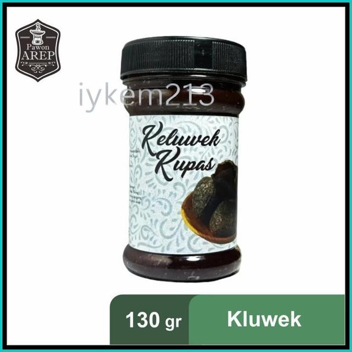 

KLUWEK KUPAS / PUCUNG / PICUNG / BUMBU RAWON 130GR TEKSTUR PASTA 100% KLUWEK - PAWON AREP