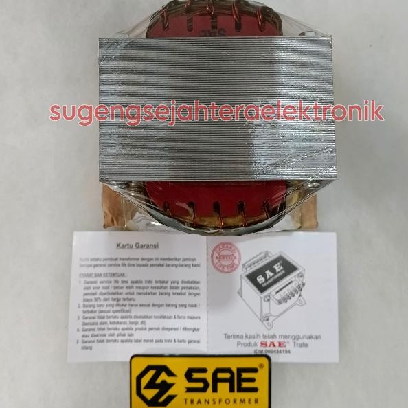 VD08 gd-8 TRAFO TRAVO SAE MURNI 5A CT 45V TRAVO MURNI SAE CT 45 VOLT 5 AMPERE Murah Termurah