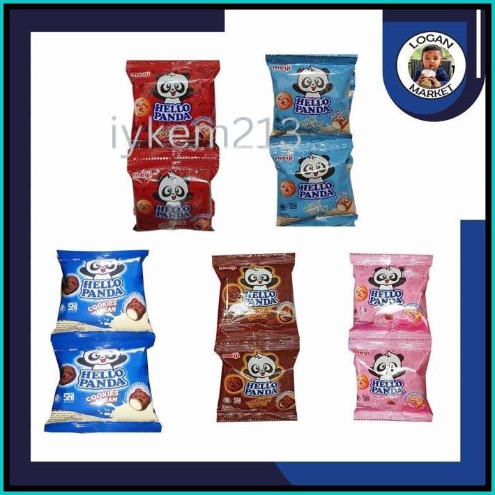 

MEIJI HELLO PANDA RENCENG RENTENG 10 X 10GR ALL VARIAN COKLAT CHOCO STRAWBERRY COOKIES N CREAM DOUBLE COKLAT MILK SUSU