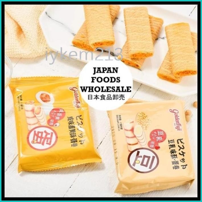 

GOLDEN FUJI SALTED YOLK FLAVOR / CEMILAN / SNACK / BISKUIT / CREPES