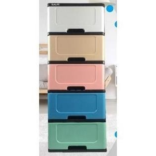 Lemari Plastik 5 Susun Xenia Livina 4s Sunlife - Tabitha Lemari Sliding Warna Warni Lemari Anak