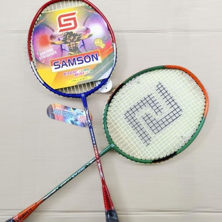 NI06 er-23 Raket badminton senyawa ORIGINAL SAMSON raket bulutangkis PBSI Termurah Sale