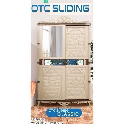 Olymplast Lemari Plastik 3 Pintu Lemari Baju Pakaian OTC 03P Modern Pintu Geser Pintu Sliding Lemari