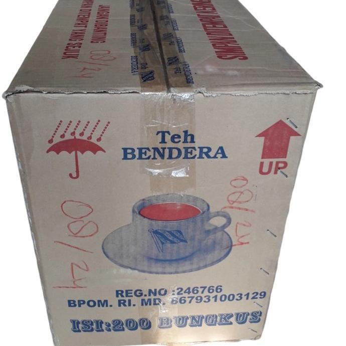 

Murah Teh Bubuk Cap Bendera 50G Isi 200 Bungkus Per Dus Via Expedisi