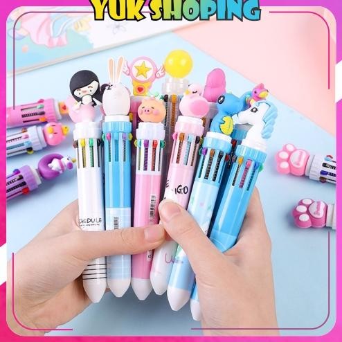 

YUKSHOPING BULPEN 10 WARNA BERMOTIF LUCU/PULPEN/PULPEN ANAK ANAK S106