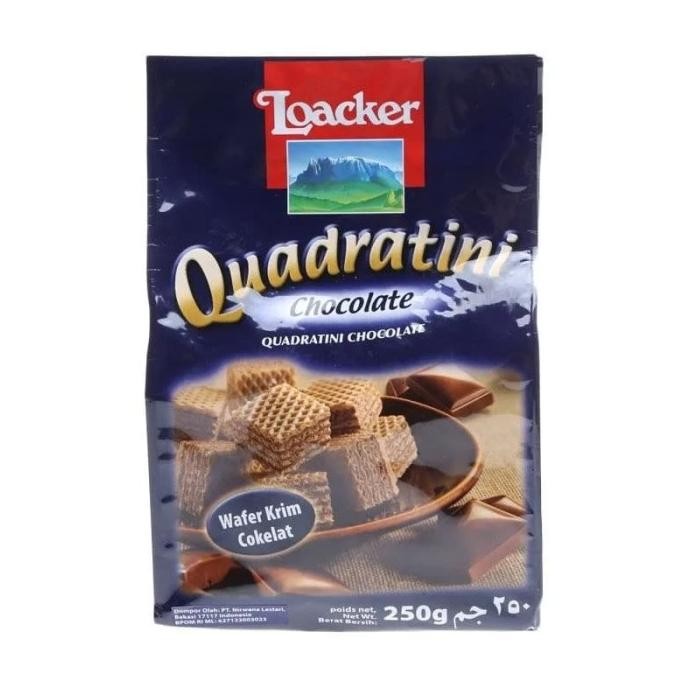 

Grosir Loacker Quadratini Chocolate [250 Gr]