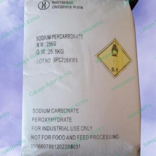 

Murah Sodium Percarbonate / H2O2 Powder / Oxy Bleach (25Kg)