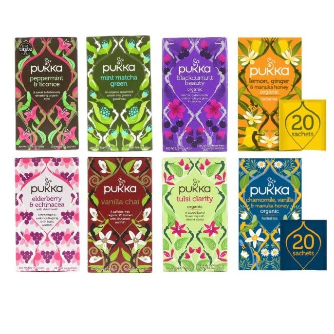 

Sale Pukka Herbs Organic Herbal Tea 20 Sachets