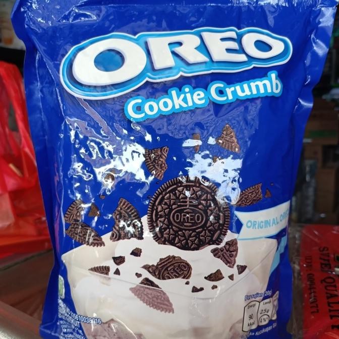 

Promo Oreo Cookie Crumb / Remah Oreo 1Kg