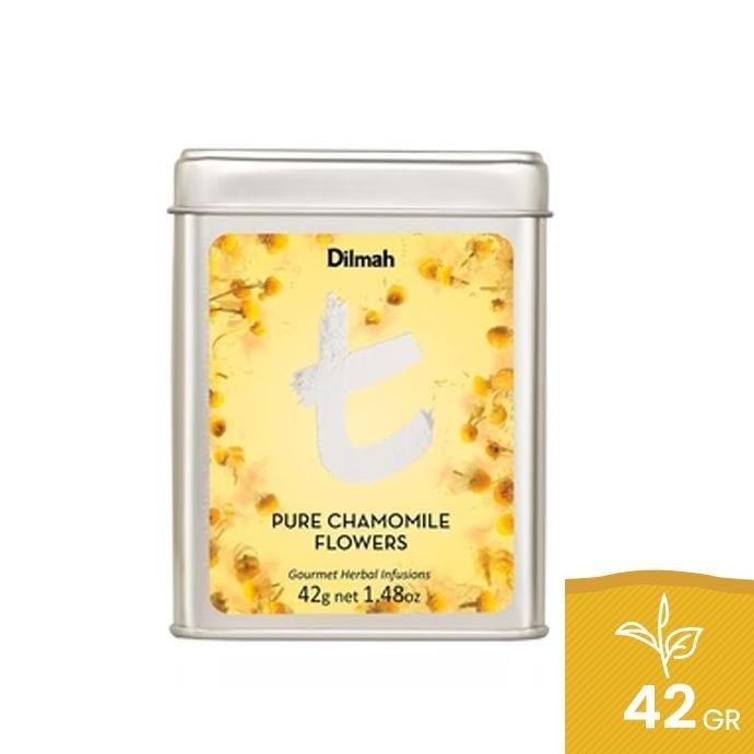 

Murah Dilmah T-Med Caddy Pure Camomile Flowers 42Gr - Loose Tea - Daun Teh