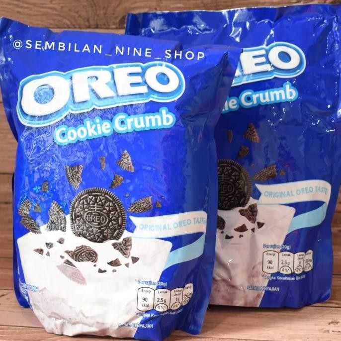 

Sale Oreo Cookie Crumb 1 Kg Black Cookies Crumbs Biskuit Remahan