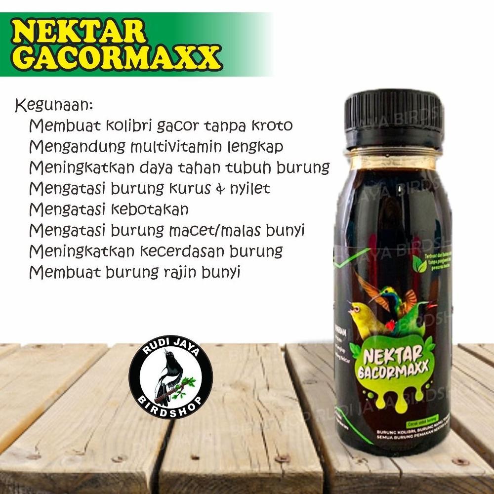 ad-3 Im31 Nektar Gacormaxx Nectar Pakan Makanan Burung Kolibri Ninja Konin Sogon Tanpa Kulkas Tanpa 
