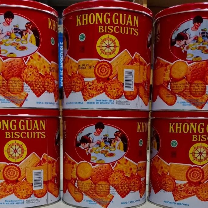 

Murah Khong Guan Biscuits Kong Guan Biskuit Assorted Mini 650Gr
