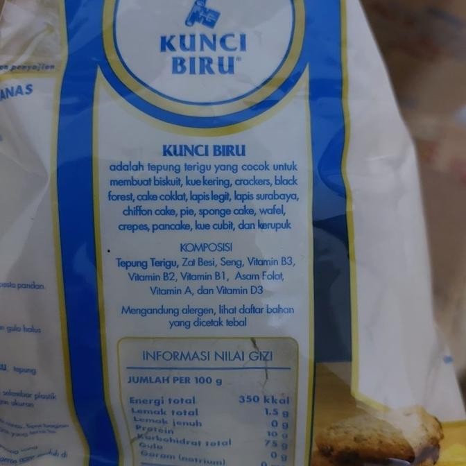 

Grosir 1 Dus 12 Bungkus Terigu Segitiga Biru / Cakra Kembar / Kunci Biru 1 Kg