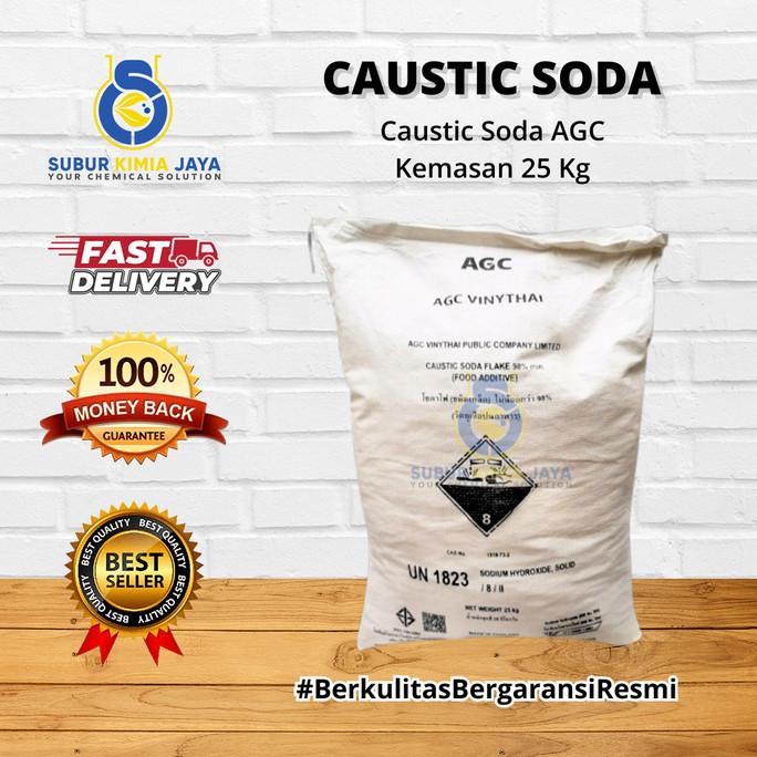 

Caustic Soda Asahi / Soda Api / Natrium Hydroxide 25 Kg Co