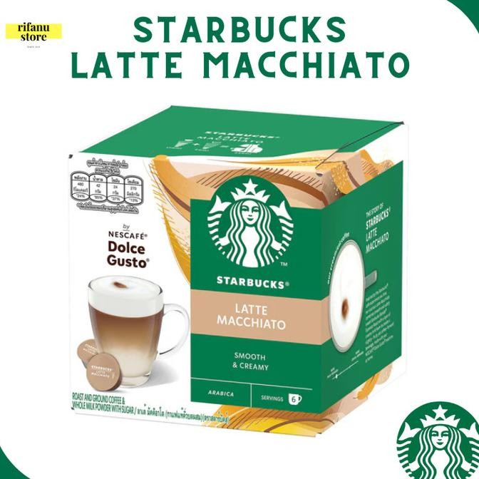 

Murah Nescafe Dolce Gusto Starbucks Latte Macchiato Capsule Original Ndg