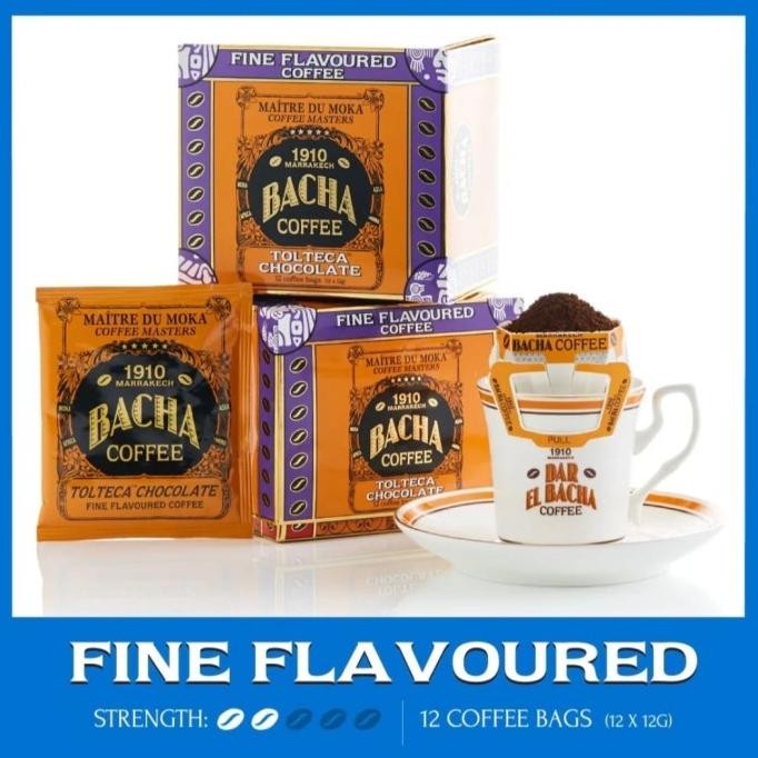 

Murah Bacha Coffee Tolteca Chocolate Fine Flavoured Coffee 12 Bags