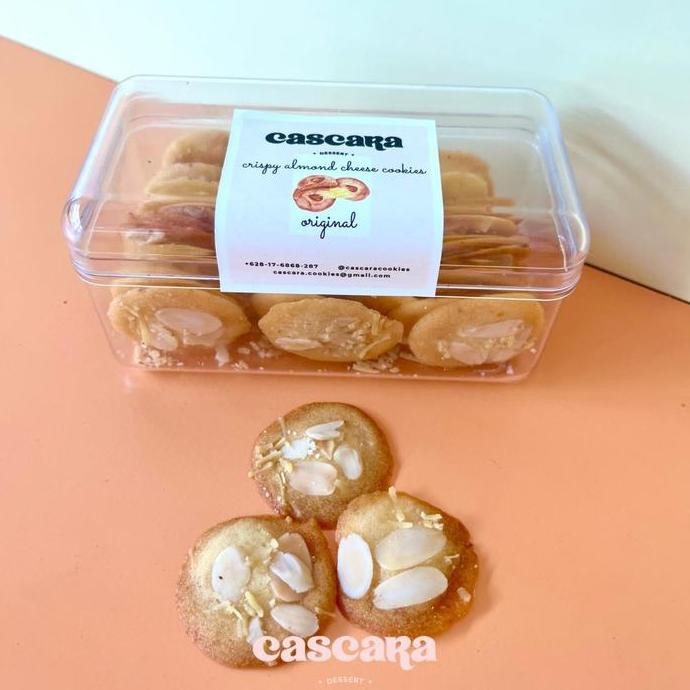 

Grosir Crispy Almond Cheese Cookies Renyah