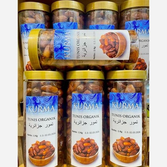 

Sale Kurma Tunisia Organik Premium 1Kg Alami (Kurma Mengkel) Food Makanan