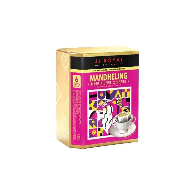

Sale Jj Royal Coffee Mandheling Arabica Drip Filter Inner Box 6Sch