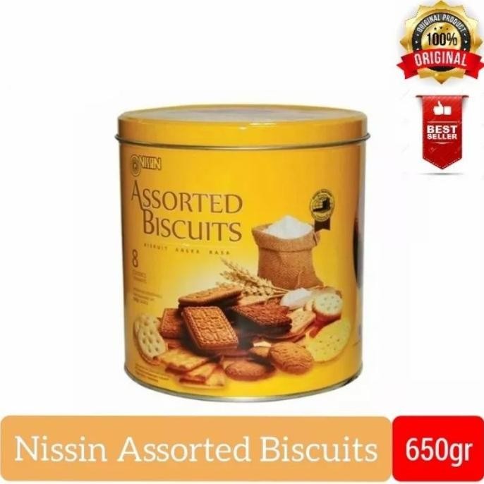 

Promo Biskuit Kaleng Nissin Assorted Yellow 650 Gr | Nissin Assorted 650