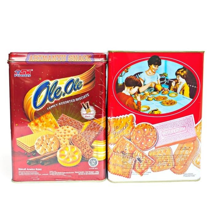 

Murah Biskuit Ole Ole Kaleng Besar 650 Gr