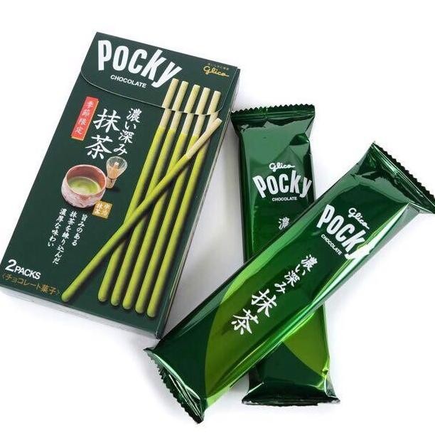 

Sale Glico Pocky Chocolate Matcha Jepang Import Japan 2 Bags Per Box