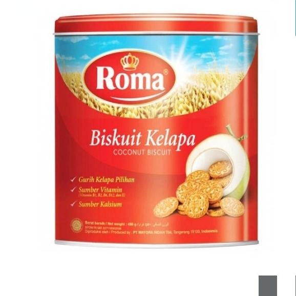 

Promo Biskuit Roma Kelapa Kaleng 450 Gr