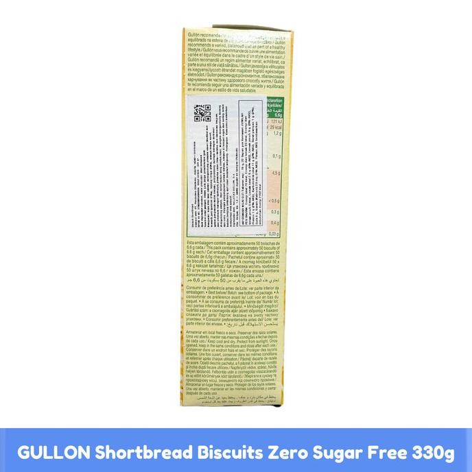 

Promo Gullon Shortbread Biscuits Zero Sugar Free 330Gr - Gulon Biskuit Shortbread