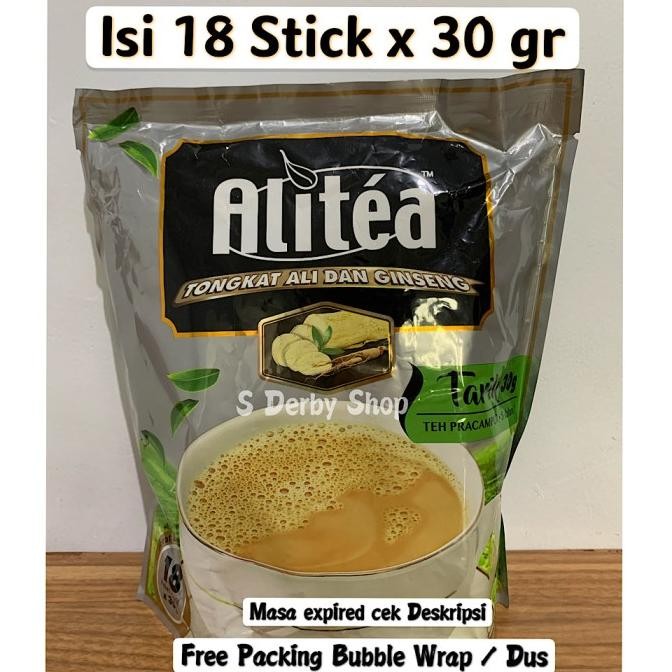 

Murah Alitea Tongkat Ali Ginseng Teh Tarik Tea Pracampur 5In1