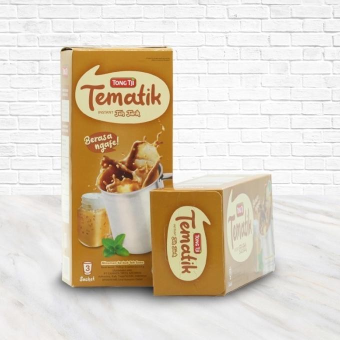 

Promo Tong Tji Tematik Teh Tarik Per Karton (24 Pack @3 Sachet)