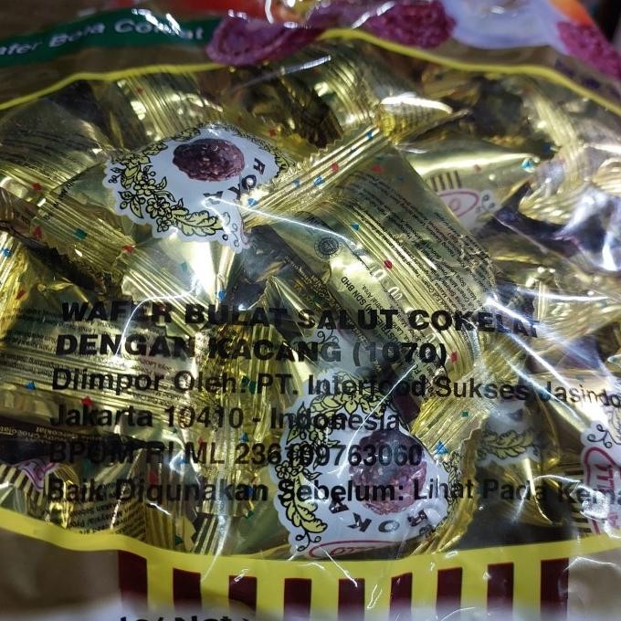 

Murah Apollo Roka Wafer Ball 420 Gram Toples / Refill Isi 70 Pcs