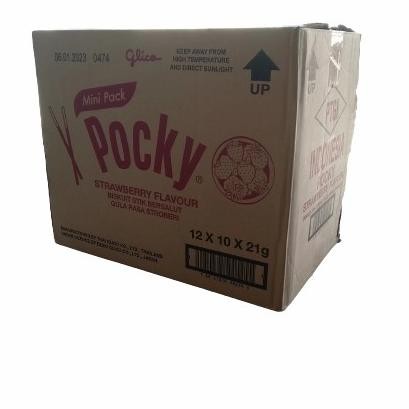 

Grosir Pocky Mini Strawberry Per Dus Isi 12Pack X 10Box X 22Gr