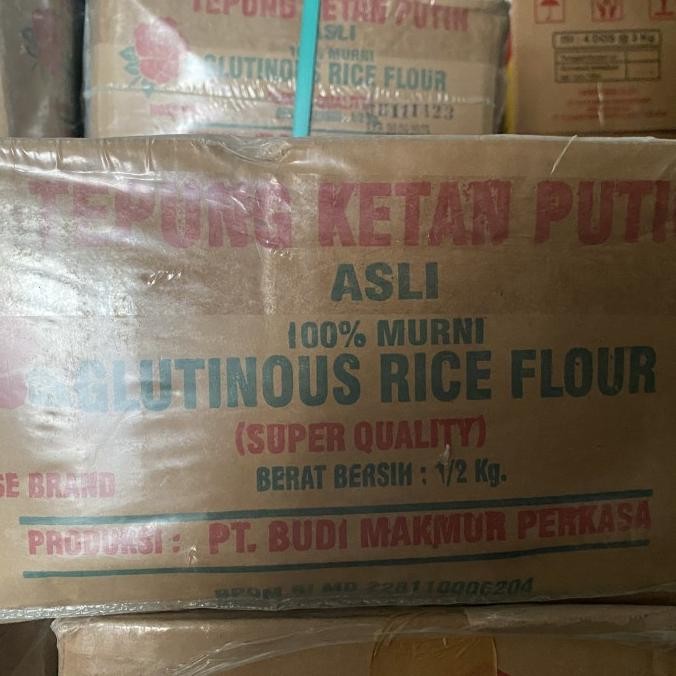 

Grosir Tepung Ketan Putih Rosebrand 500 Gram Dus