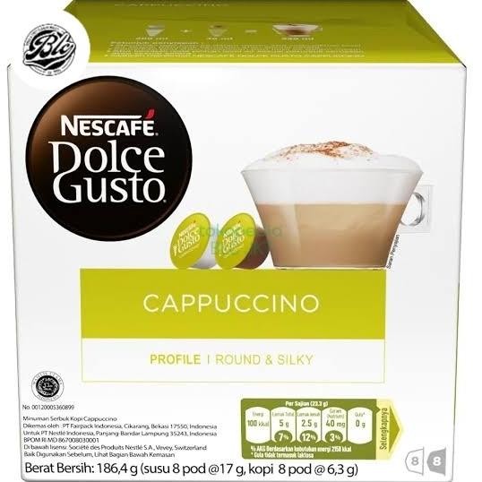 

Murah Nescafe Dolce Gusto Cappuccino Isi 12