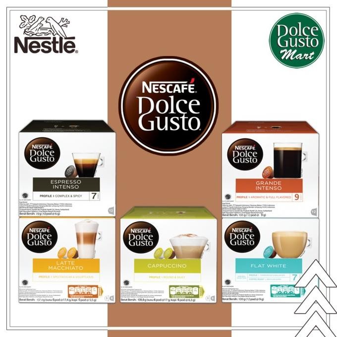 

Murah Capsule Nescafe Dolce Gusto Ndg 3 Box All Varian Rasa Original Nestle