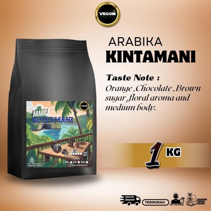 Grosir Kopi Arabika Kintamani Bali 1Kg Biji Matang/Bubuk